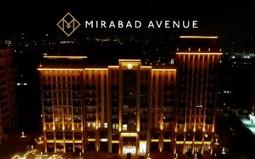 Интерактивное фасадное освещение в резиденции премиум-класса Mirabad Avenue. Видео