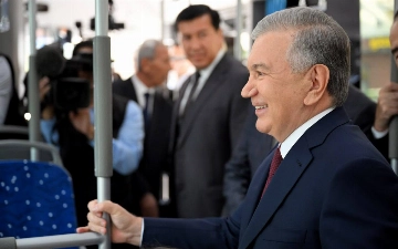 Шавкат Мирзиёев ознакомился с обновленной улицей Шота Руставели