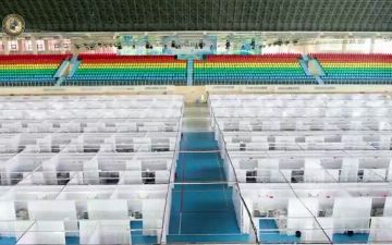 В Ташкенте переоборудовали один из спорткомплексов в больницу для больных коронавирусом