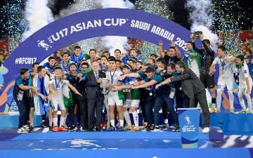 Шавкат Мирзиёев наградил победителей и участников Кубка Азии U-17