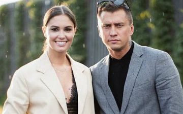 Агата Муцениеце и Павел Прилучный впервые появились вместе после развода 