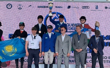 Узбекские конкуристы заняли призовые места на соревнованиях в Казахстане