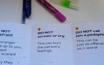 В Британии детей учат дружить с педофилами 