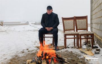 Хоким Андижанской области встретился с гражданами у костра