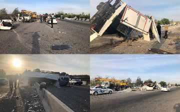 В Самаркандской области грузовик врезался в Lacetti