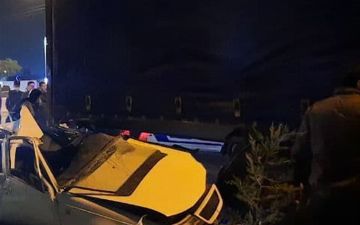 В Ташкенте несовершеннолетний парень врезался в грузовик