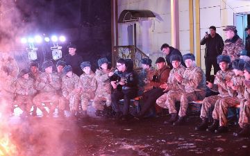 В Бостанлыкском районе прошла встреча с молодежью 