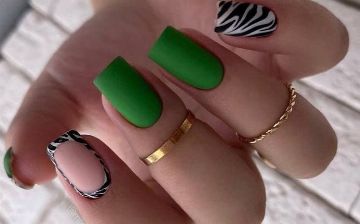 Идеи для новогоднего маникюра к 2022 году