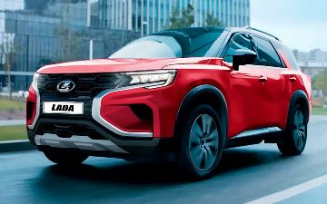 В сети появились первые фотографии семиместного кроссовера LADA