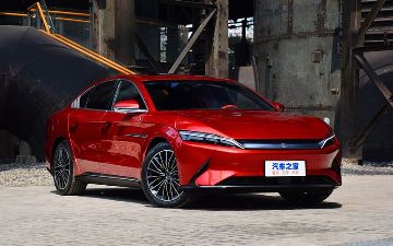 Продажи машин BYD выросли на 166%