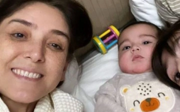 Рано Шодиева опубликовала Stories с внуком