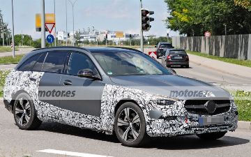 В сеть просочились первые фото Mercedes-Benz C-Class All-Terrain – шпионские кадры