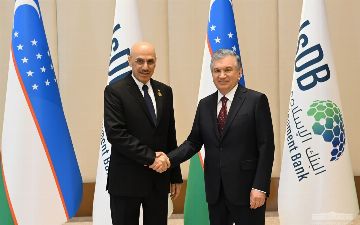 Шавкат Мирзиёев принял президента Исламского банка развития