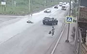 В России пьяный священник на внедорожнике сбил женщину