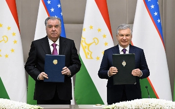 Какие документы подписали Узбекистан и Таджикистан