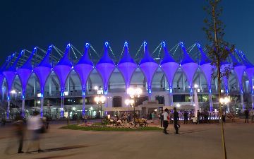 В Ташкенте временно перекрыли дорогу возле стадиона «Миллий» — карта