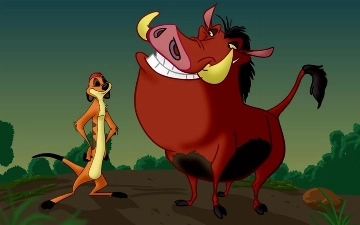 «Тимон и Пумба в реальной жизни»: в зоопарке ОАЭ сурикат подружился с бородавочником