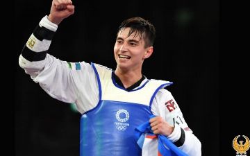 Узбекский тхэквондист Улугбек Рашитов - обладатель золотой медали на Олимпийских играх в Токио (видео)
