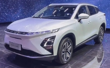 В Китае рассекретили новый кроссовер OMODA C5 EV