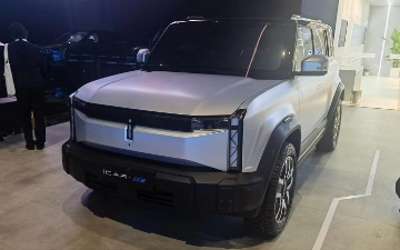 Новый электрокар Chery iCar 03 впервые появился на дорогах общего пользования