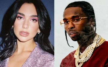 Появился тизер к клипу Дуа Липы с умершим рэпером Pop Smoke - видео