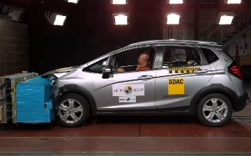 Кроссовер Honda WR-V провалил краш-тесты