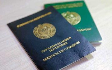 В Узбекистане объявлена стоимость оформления свидетельства о рождении 