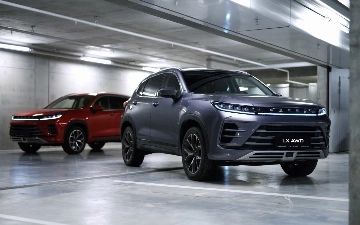 В Китае впервые заметили обновленный и экспортный EXEED LX