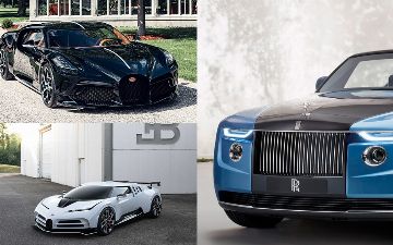 Перечислены пять самых дорогих автомобилей на планете