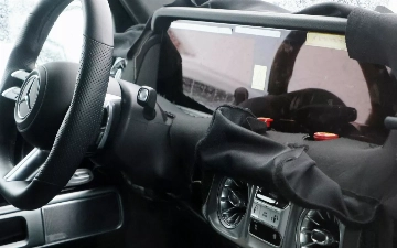 Электрический «Гелендваген» получит обновленный интерьер и новую центральную консоль