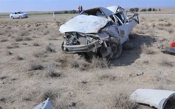 В Навоийской области перевернулась «Нексия»: два человека погибли - фото