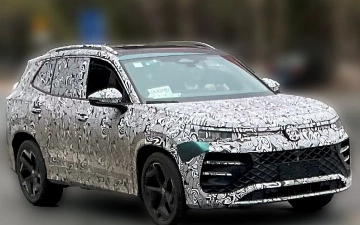 Volkswagen тестирует новейший Tayron L