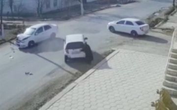 В Самаркандской области Spark столкнулся с Nexia-3 и влетел в женщину