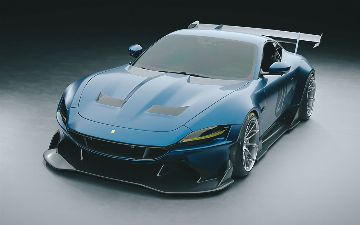 Первые изображения трековой версии Ferrari Roma XX