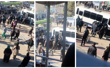 Termizda savdogarlar bozor ko'chirilishi munosabati bilan norozilik namoyishi o'tkazdi - video