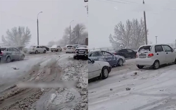 Как избежать ДТП на заснеженных дорогах Узбекистана