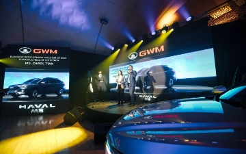 В Ташкенте прошла необычная презентация новой модели автомобиля HAVAL М6