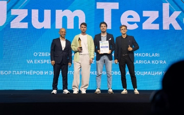 Узбекистанцы назвали Uzum Tezkor брендом года среди «Служб доставки»