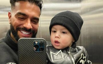 Тимати посадил полугодовалого ребенка за руль - видео