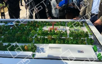 Появились первые фото макета комплекса «Истиклол»