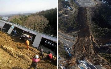 В Японии землетрясение уничтожило культовый гоночный автодром с машинами