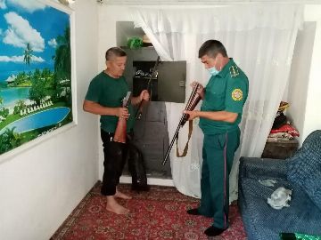 68 андижанцев оштрафовали за неправильное хранение и ношение оружия 