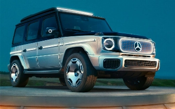 В Mercedes раскрыли дату появления электрического «Гелика»
