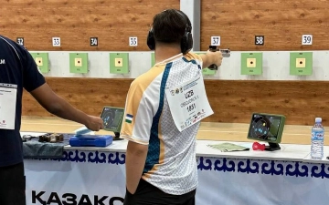 Узбекский стрелок Илхомбек Обиджонов стал серебряным призером ЧА