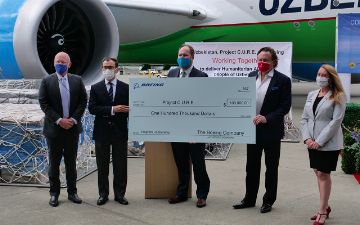 Приаралье получило первую гуманитарную помощь от США