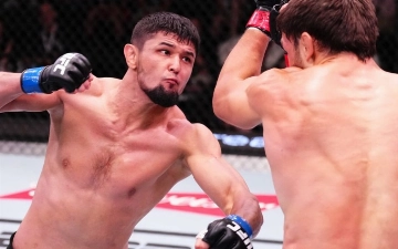 Стало известно, сколько денег заработал Нурсултан Рузибоев за четвертую победу в UFC