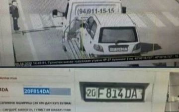 В Гулистане «Матизу» на эвакуаторе вынесли штраф