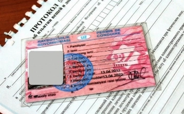 В Узбекистане отменяется требование повторной сдачи экзамена при утере прав