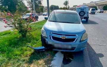 В Ташкенте Cobalt влетел в дерево, водитель погиб на месте