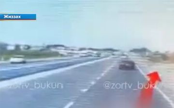 В Джизакской области BMW подрезал «Нексию». Потребовалось вмешательство врачей - видео 